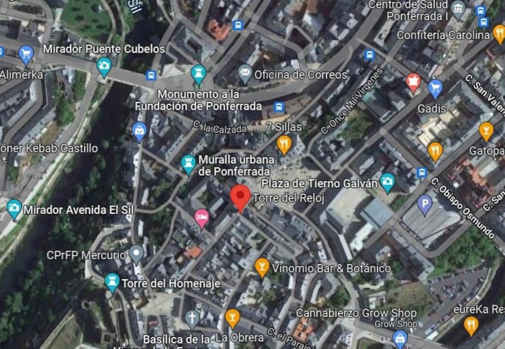 La Torre Del Reloj Daire Ponferrada Dış mekan fotoğraf
